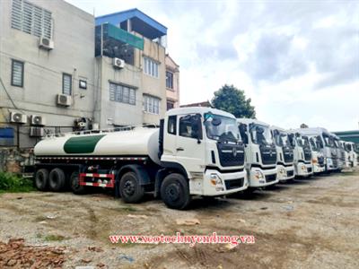 Xe phun nước rửa đường 20 khối Dongfeng nhập khẩu