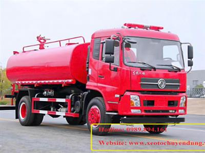 Xe tiếp nước chữa cháy 9 khối Dongfeng nhập khẩu