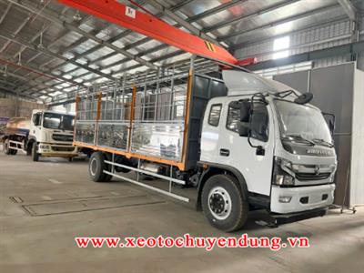 Xe tải thùng mui bạt Dongfeng CaptainC tải 9 tấn thùng dài 7m1