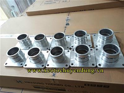 Mặt bích vuông lắp cho xe rửa đường DN50, DN65, DN80, DN100